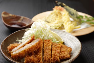 Tonkatsu ve tenpura 　